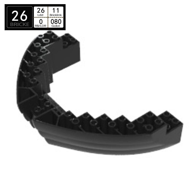 BRICKE 64645-14740 16x10 Large Ship Hull, Compatible with Lego Blocks 50g (~1pc) чёрный
BRICKE 64645-14740 16x10 Large Ship Hull, Compatible with Lego Blocks 50g (~1pc) чёрный