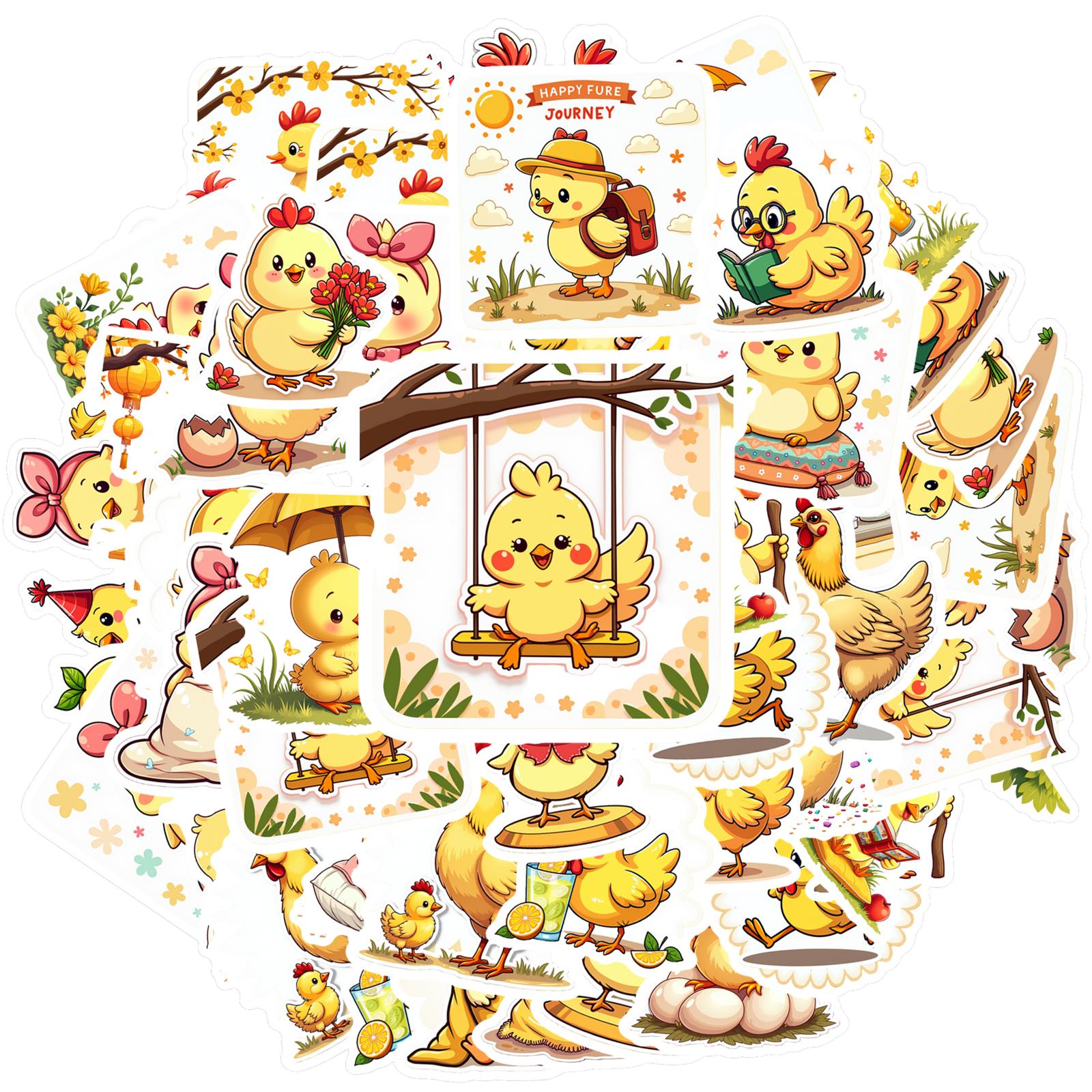 35pcs-100pcs Whimsical Barnyard Stickers Playful Playful Birds Students Stickers Funny Stickers For Laptop Motorcycle Luggage
35pcs-100pcs Whimsical Barnyard Stickers Playful Playful Birds Students Stickers Funny Stickers For Laptop Motorcycle Luggage