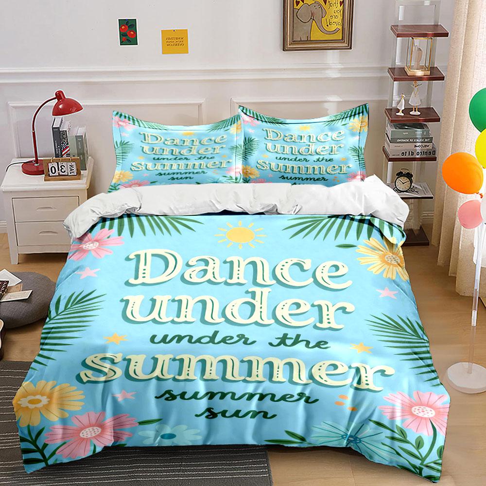 Flowers, leaves, sun, text. Bedding sets Duvet cover sets Duvet covers Pillowcases(1 * Duvet Cover 2 * Pillowcases without duvet insert) 135x200cm
Flowers, leaves, sun, text. Bedding sets Duvet cover sets Duvet covers Pillowcases(1 * Duvet Cover 2 * Pillowcases without duvet insert) 135x200cm
