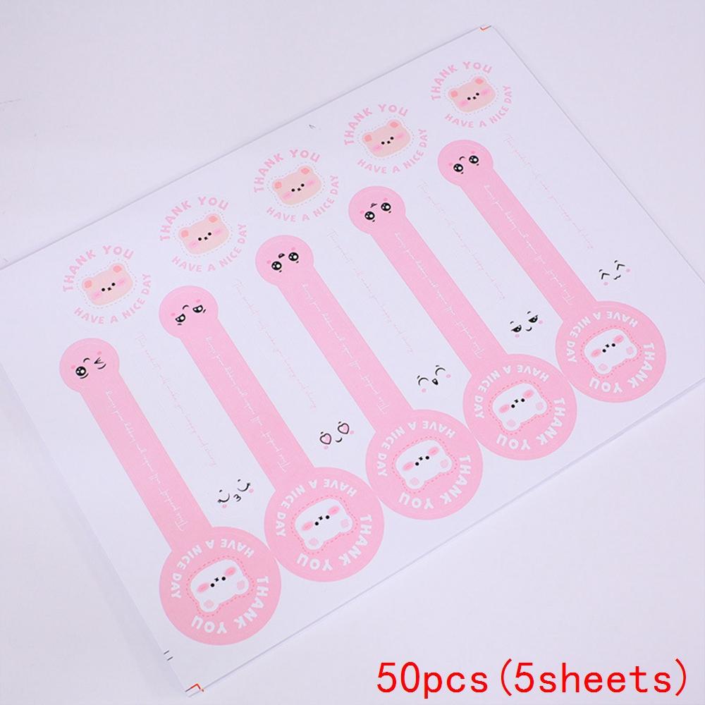 50-100pcs Pink Bear Thank You Stickers Seal Labels Small Business Packaging Sticker for Envelopes Seal Gift Box Decorations
50-100pcs Pink Bear Thank You Stickers Seal Labels Small Business Packaging Sticker for Envelopes Seal Gift Box Decorations