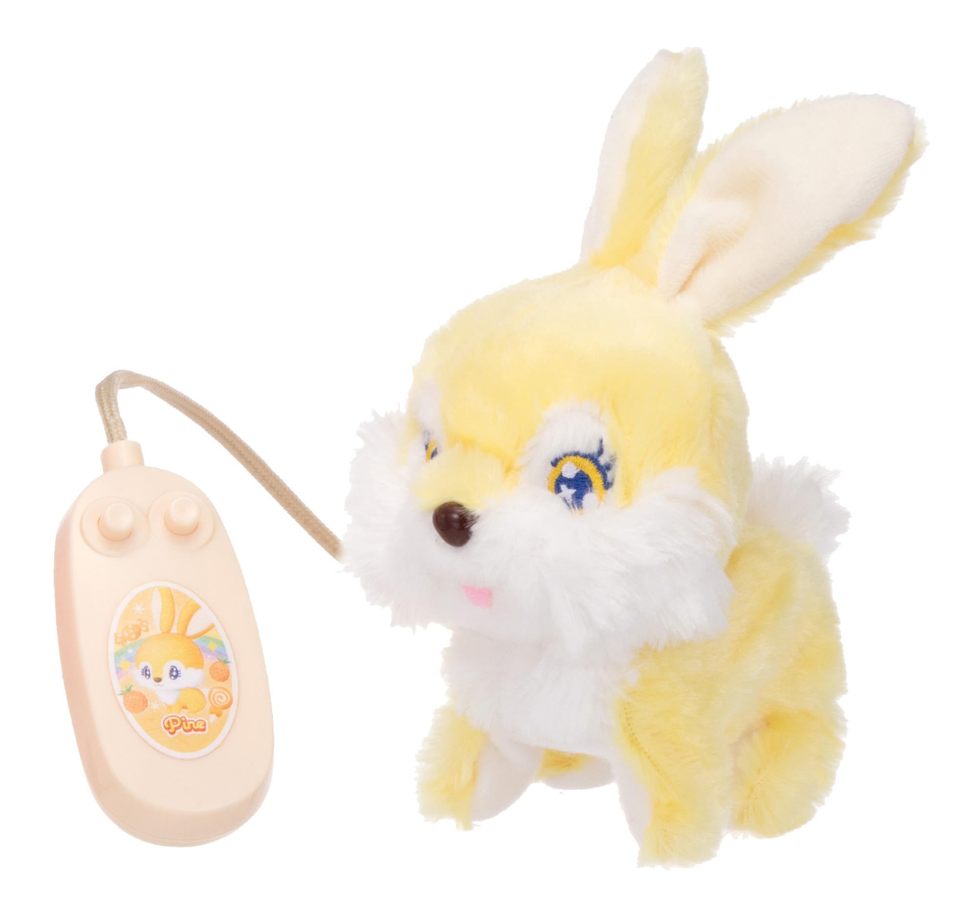 IWAYA Candy Roppy Pine Roppy ST Mark Certified Toy for Ages 3 and Up Battery Operated Stuffed Toy (Candy Pine) 3158-3
IWAYA Candy Roppy Pine Roppy ST Mark Certified Toy for Ages 3 and Up Battery Operated Stuffed Toy (Candy Pine) 3158-3