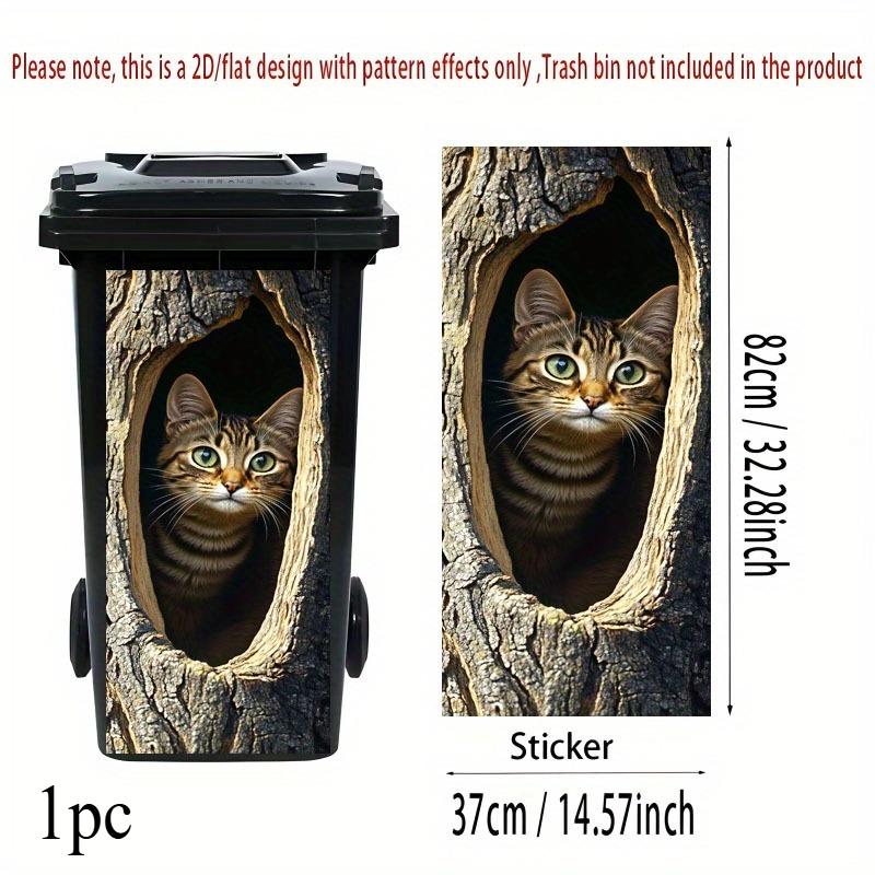 1pc 2D Flat Printing Trash Can Sticker 37×82cm Cute RaccoonTheme Wallpaper Self-Adhesive Suitable for Garbage Bins, Walls,Home
1pc 2D Flat Printing Trash Can Sticker 37×82cm Cute RaccoonTheme Wallpaper Self-Adhesive Suitable for Garbage Bins, Walls,Home