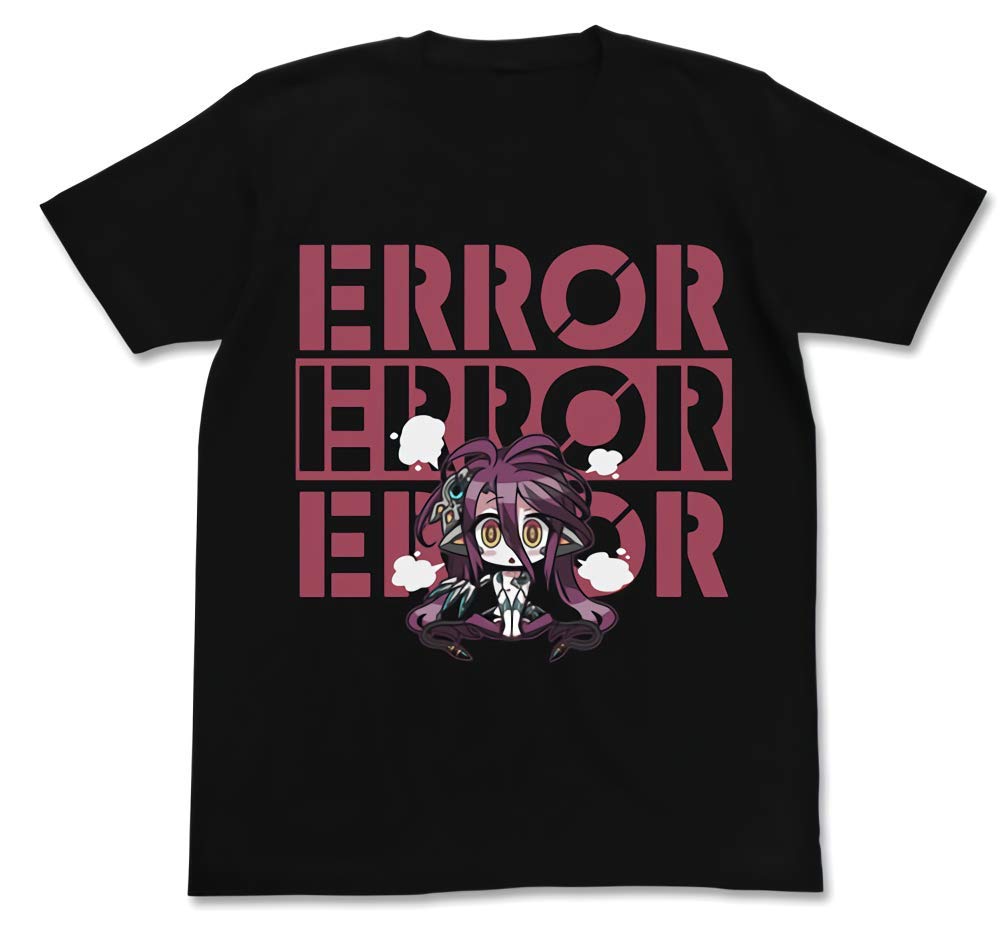 Cospa No Game No Life Zero Schwie Error T-shirt BLACK M size
Cospa No Game No Life Zero Schwie Error T-shirt BLACK M size