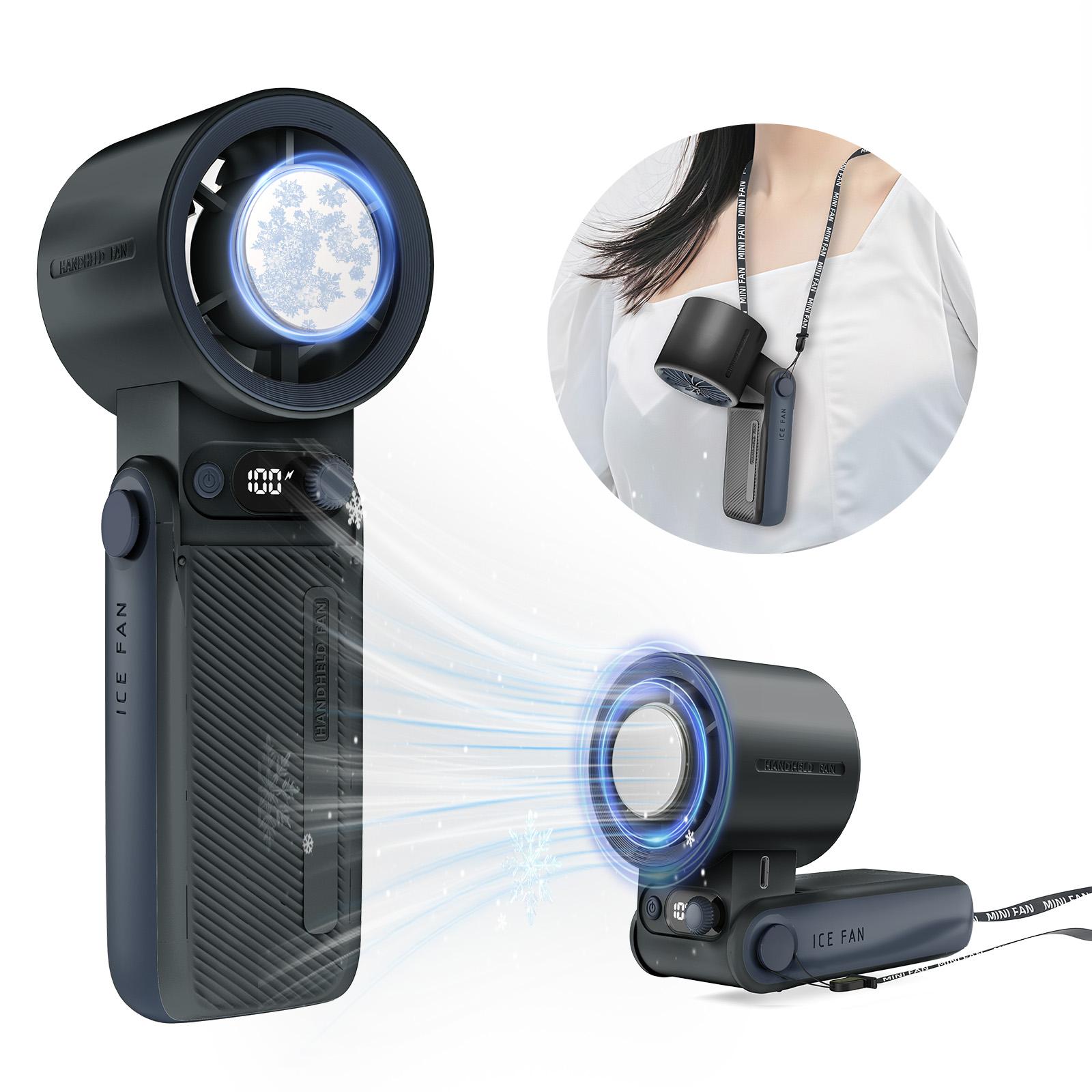 Eary 6000mAh Mini Portable Fan Foldable USB Rechargeable 1-199 Speeds Wind Handheld Neck Hanging Fan with Lanyard Air Cooler Fan серый
Eary 6000mAh Mini Portable Fan Foldable USB Rechargeable 1-199 Speeds Wind Handheld Neck Hanging Fan with Lanyard Air Cooler Fan серый