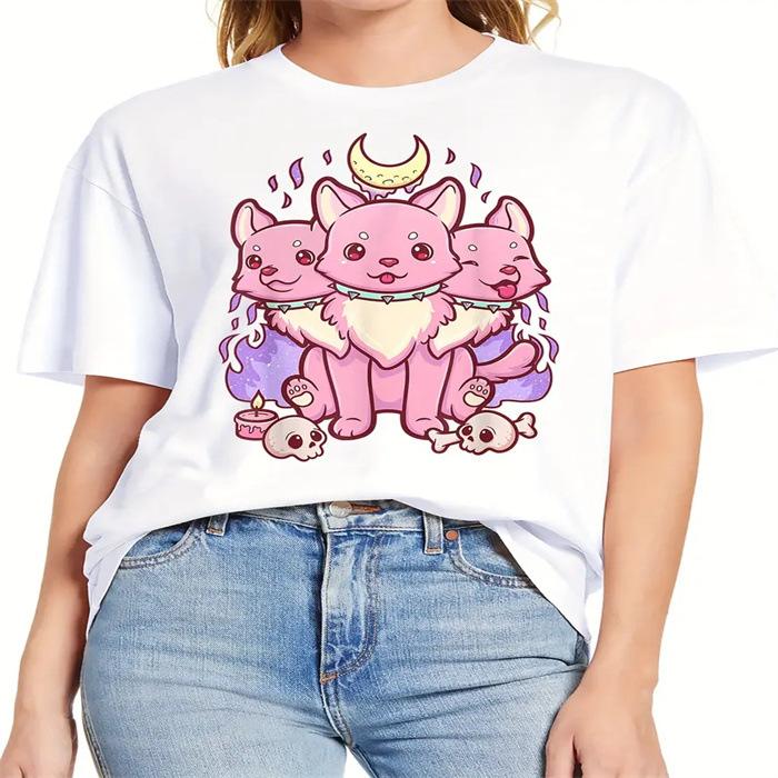 Spot Women s Summer T-Shirt Printed Fashion Casual Cute Short Sleeve Women s Eye Printed Short Sleeve T-Shirt 5XL білий
Spot Women s Summer T-Shirt Printed Fashion Casual Cute Short Sleeve Women s Eye Printed Short Sleeve T-Shirt 5XL білий