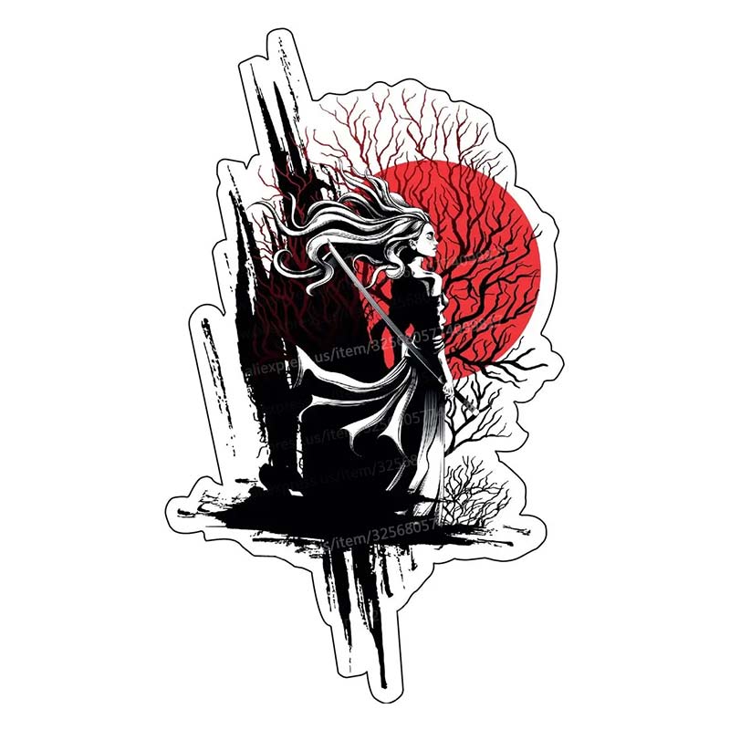 Geisha For Japanese Car Sticker Waterproof Vinyl Decal Bumper Rear Window Laptop Self-adhesive Decal For Car Accessories SH509 F-15cm Longest Side
Geisha For Japanese Car Sticker Waterproof Vinyl Decal Bumper Rear Window Laptop Self-adhesive Decal For Car Accessories SH509 F-15cm Longest Side