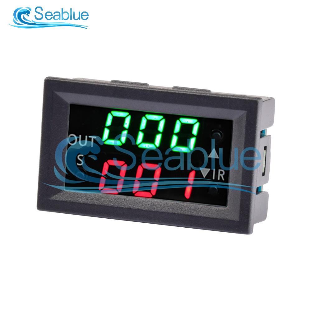 DC 12V Dual LED Display Time Relay Relay Module Timing T2401-N Digital Timer Relay Timing Delay Cycle Time Control Switch Home Black
DC 12V Dual LED Display Time Relay Relay Module Timing T2401-N Digital Timer Relay Timing Delay Cycle Time Control Switch Home Black