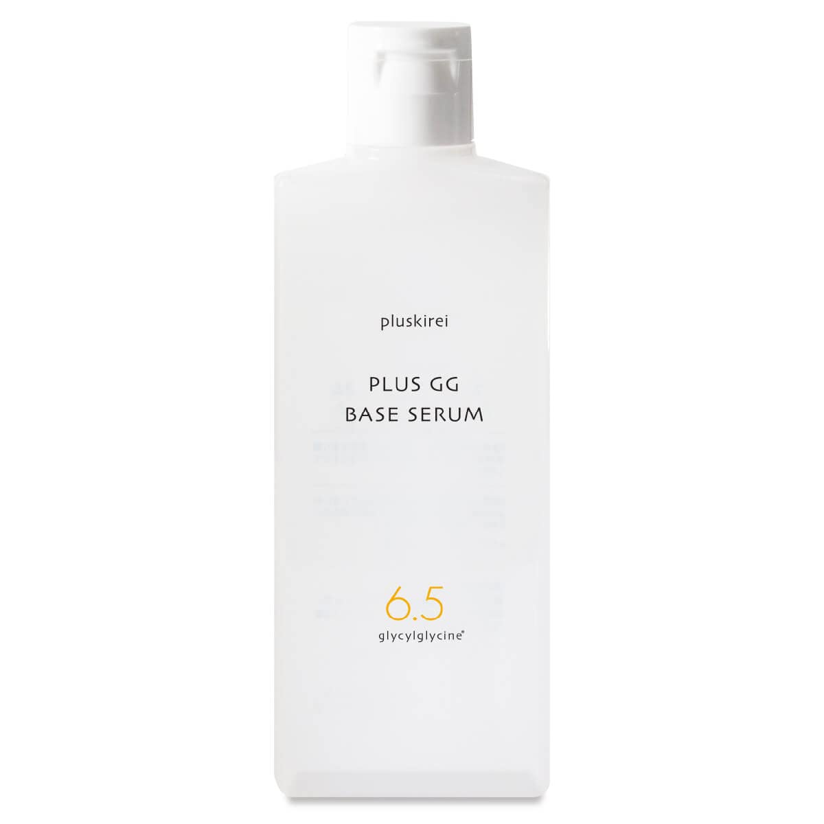 Glycylglycine 6.5% serum containing azelaic acid derivative and niacinamide. Plus Kirei Plus GG Base Serum 100mL.
Glycylglycine 6.5% serum containing azelaic acid derivative and niacinamide. Plus Kirei Plus GG Base Serum 100mL.