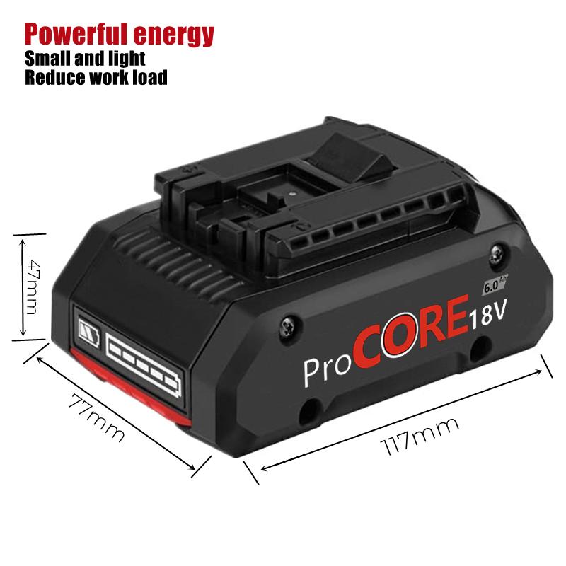 Литий-ионный аккумулятор 18 В, 6,0 Ач для Procore 1600A016GB, применимая аккумуляторная дрель-шуруповерт 18 В, встроенные ячейки 21700
Литий-ионный аккумулятор 18 В, 6,0 Ач для Procore 1600A016GB, применимая аккумуляторная дрель-шуруповерт 18 В, встроенные ячейки 21700