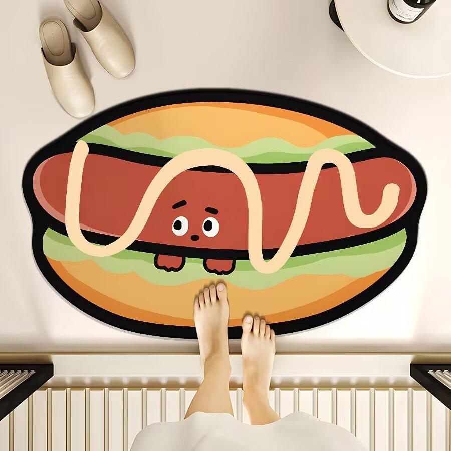 Cute Pet Fast Food Diatom Mud Floor Mat Household Entrance Door Mat Bathroom Floor Mat Bathroom Absorbent Foot Mat 50 * 80cm
Cute Pet Fast Food Diatom Mud Floor Mat Household Entrance Door Mat Bathroom Floor Mat Bathroom Absorbent Foot Mat 50 * 80cm