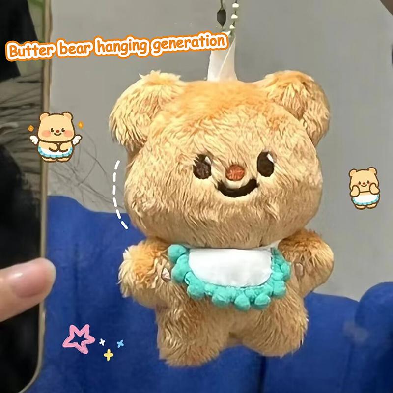 Милый плюшевый медведь-масло, мультяшный медведь, подвеска, мягкая кукла, брелок, рюкзак, сумка для автомобиля, брелок, декор, подарок для ребенка
Милый плюшевый медведь-масло, мультяшный медведь, подвеска, мягкая кукла, брелок, рюкзак, сумка для автомобиля, брелок, декор, подарок для ребенка