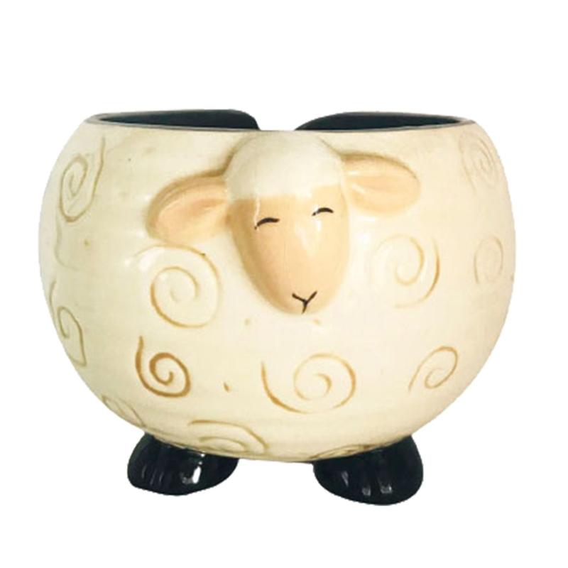 Керамическая чаша для пряжи Sleepy Sheep, держатель для хранения шаров, вязание крючком, ремесло
Керамическая чаша для пряжи Sleepy Sheep, держатель для хранения шаров, вязание крючком, ремесло