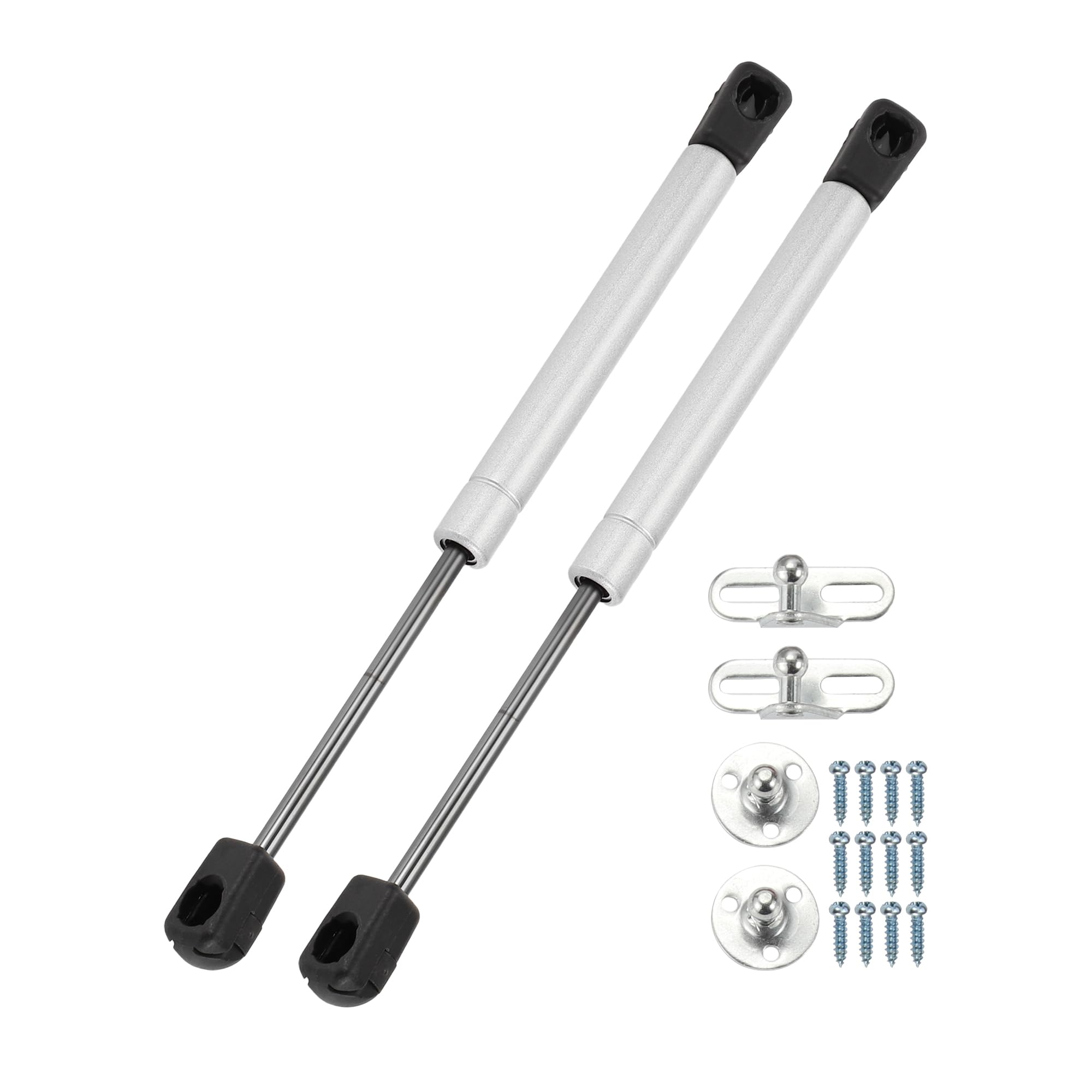 Motoforti Universal Lift Support Struts Lift Support Shocks 10 /254mm 35lbs/160N/16kg Silver Tone
Motoforti Universal Lift Support Struts Lift Support Shocks 10 /254mm 35lbs/160N/16kg Silver Tone