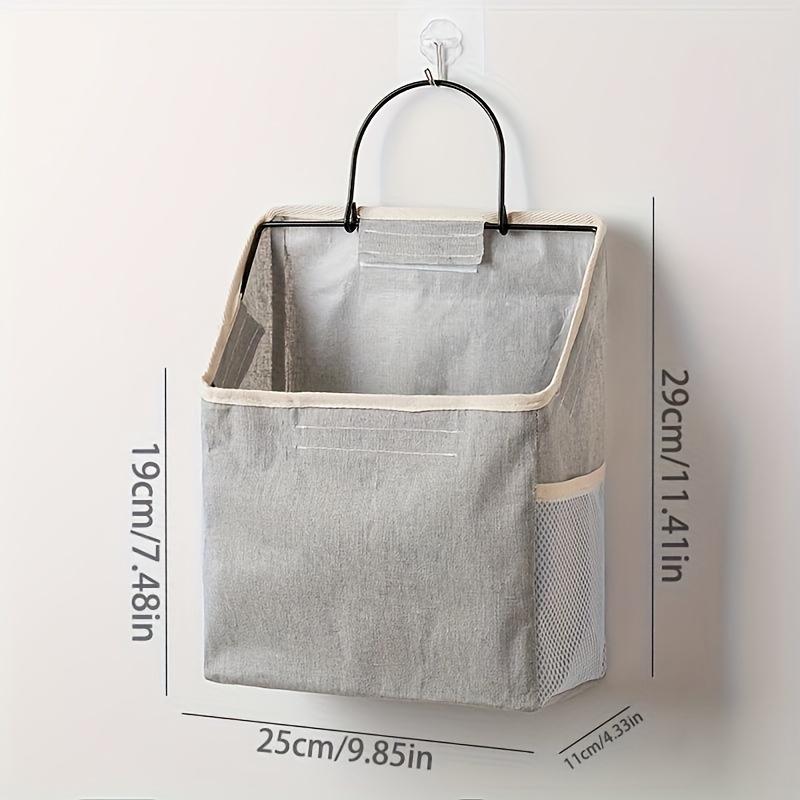 Wall-Mounted Fabric Storage Bag Dormitory Wall Hanging Storage Pouch Door Back Hanging Pocket Wall Mounted Polyester Fiber Bag
Wall-Mounted Fabric Storage Bag Dormitory Wall Hanging Storage Pouch Door Back Hanging Pocket Wall Mounted Polyester Fiber Bag