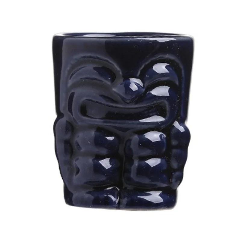 Statue Ceramics Container 60ml Tiki Mug Hawaiian Cocktail Cup Creative Mug Wine Bar Tools Gift for Friends Luxury Decor for Home
Statue Ceramics Container 60ml Tiki Mug Hawaiian Cocktail Cup Creative Mug Wine Bar Tools Gift for Friends Luxury Decor for Home