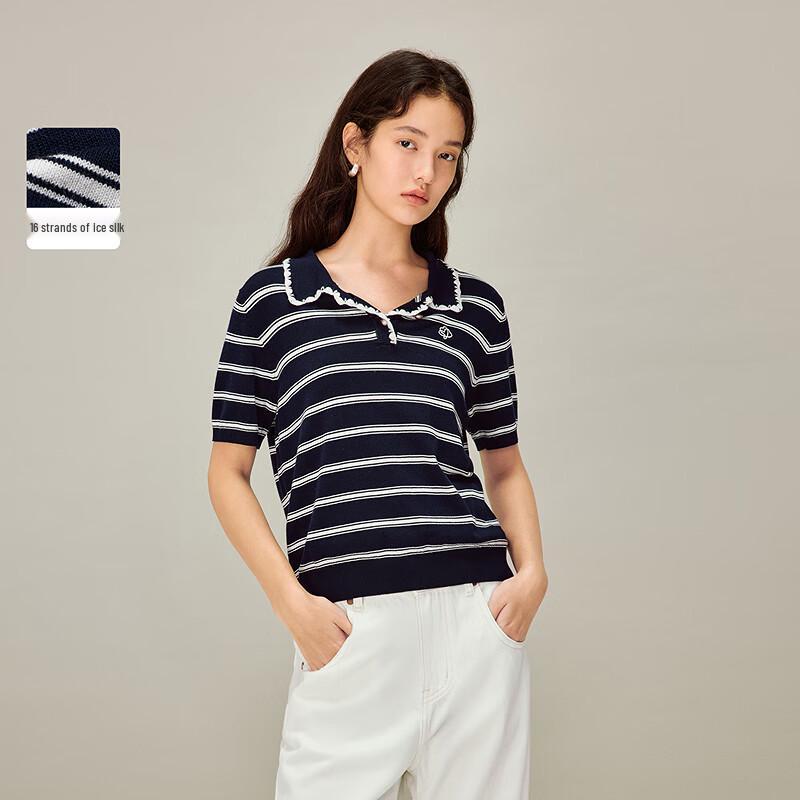 INMAN Boho Ice Silk Striped Knit Top XL
INMAN Boho Ice Silk Striped Knit Top XL