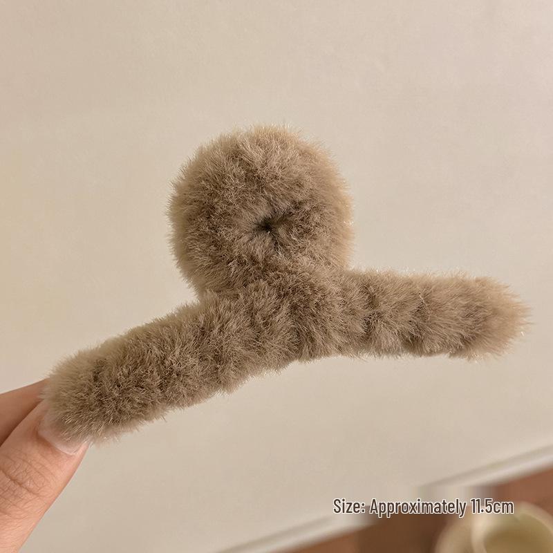 High-End Plush Shark Claw Hair Clip - 2025 Trendy Hair Accessory for Women
High-End Plush Shark Claw Hair Clip - 2025 Trendy Hair Accessory for Women