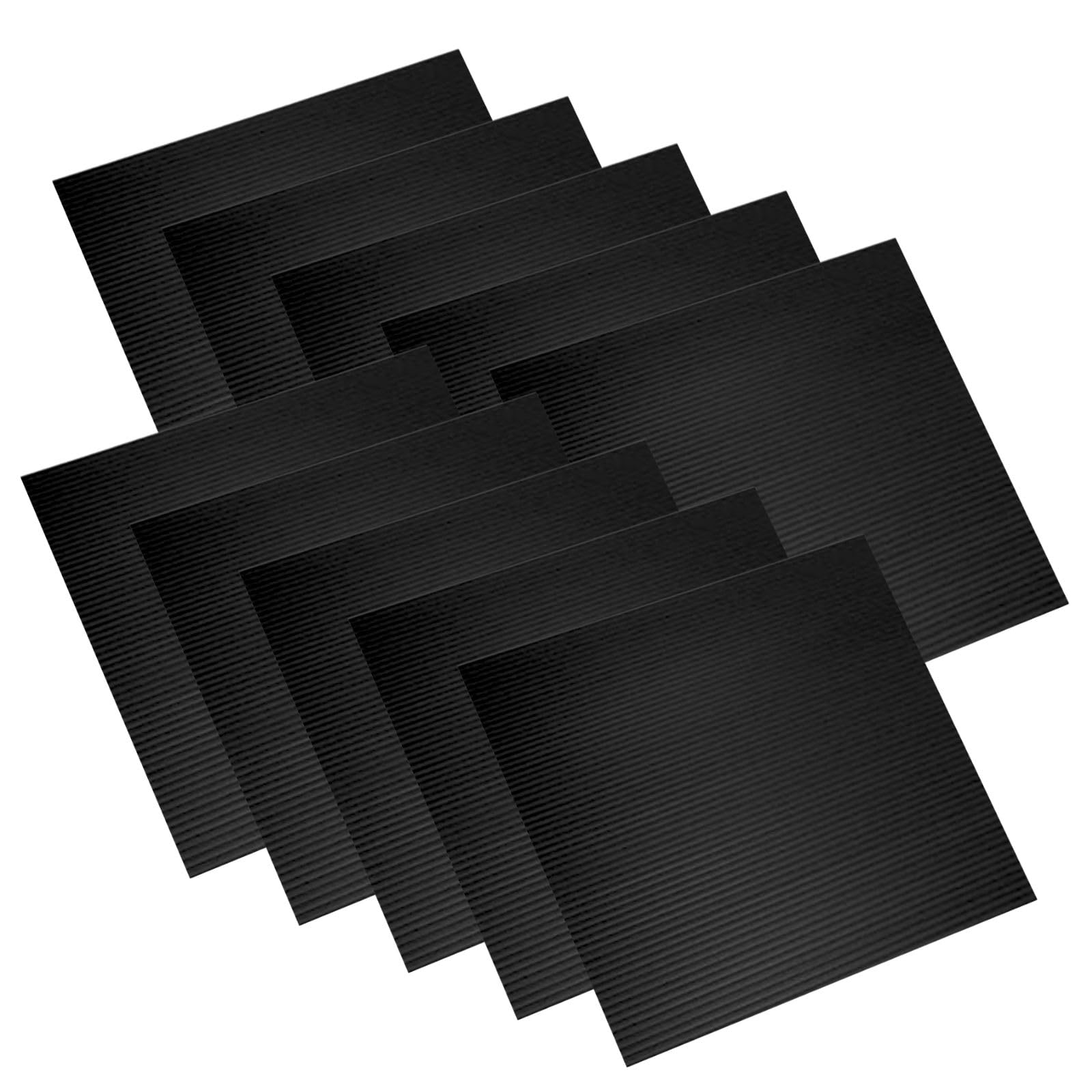 bath&bath Pladan Black Plastic Corrugated Cardboard (3mm Thick, 30cm x 30cm, Pack of 10)
bath&bath Pladan Black Plastic Corrugated Cardboard (3mm Thick, 30cm x 30cm, Pack of 10)