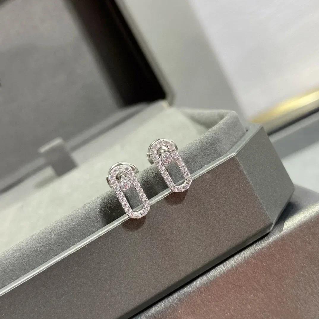 Musla Designer Classic Hot Sale Earrings for Women Fine Quality Luxury Jewelry Fashion Move Diamond Wedding Women s Ear Stud срібний
Musla Designer Classic Hot Sale Earrings for Women Fine Quality Luxury Jewelry Fashion Move Diamond Wedding Women s Ear Stud срібний