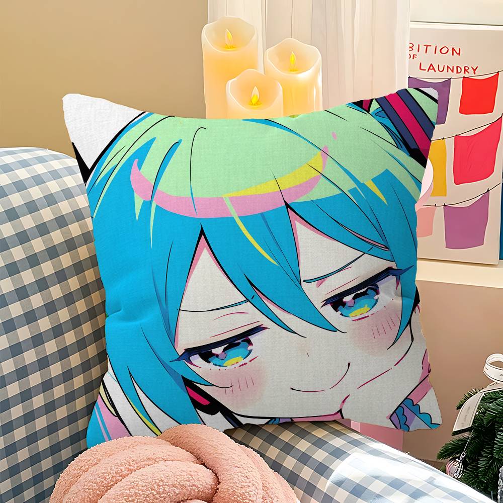 Popular Singer MMikuS Cute Pillowcase toon Gift Cushion Cover Bedroom Home Sofa Chair Seat Decor pillow case 30x30 cm
Popular Singer MMikuS Cute Pillowcase toon Gift Cushion Cover Bedroom Home Sofa Chair Seat Decor pillow case 30x30 cm