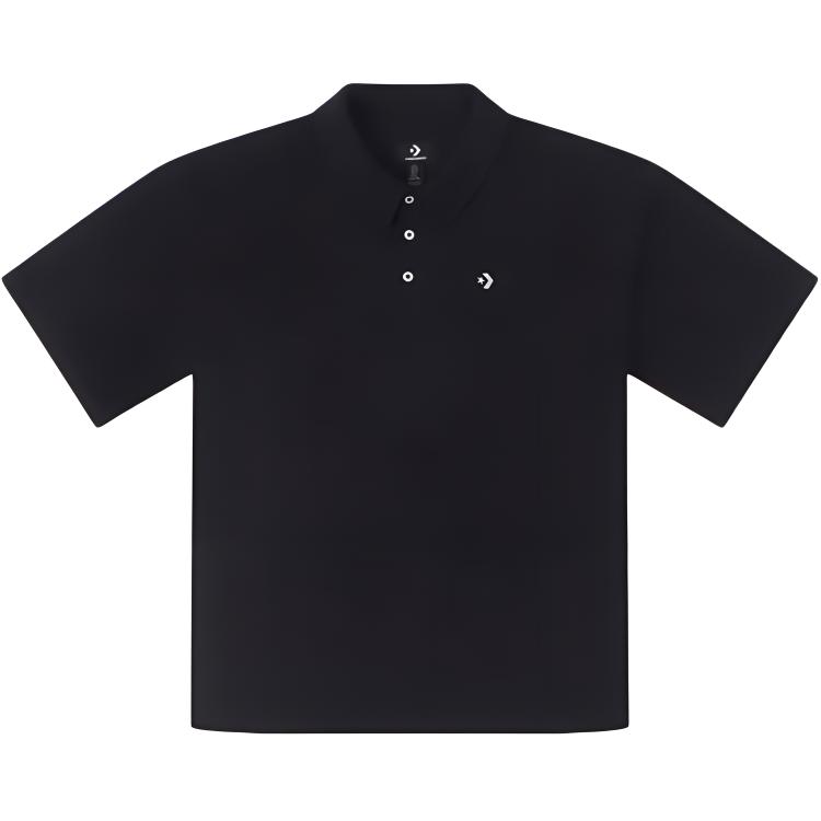 New Converse Polo Shirt Unisex Black 10027230-A03 XL
New Converse Polo Shirt Unisex Black 10027230-A03 XL