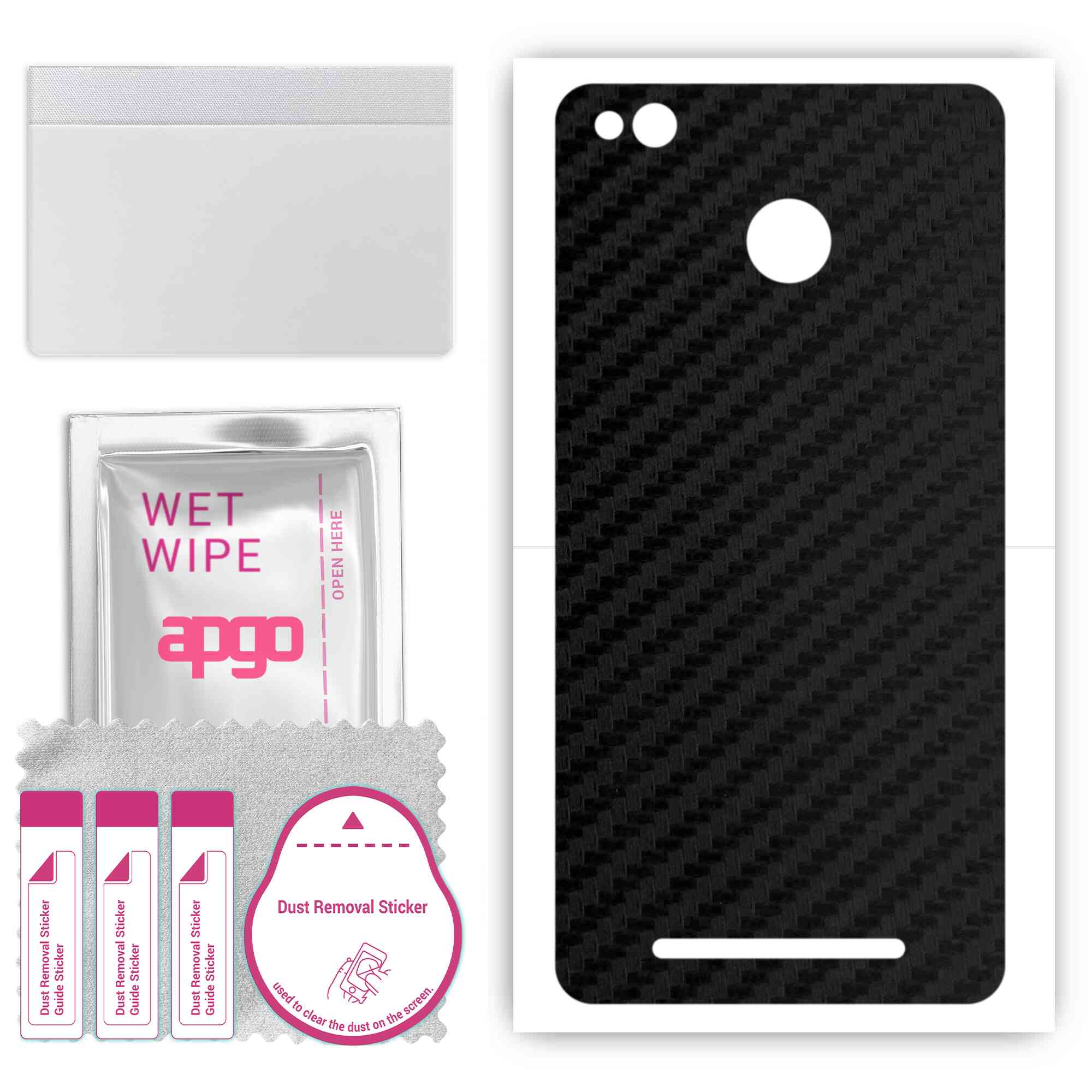 Apgo Protective Skin Sticker для задньої панелі, сумісний з Xiaomi Redmi 3s, Wrap Film, Foil, Vinyl - Pattern Carbon Black
Apgo Protective Skin Sticker для задньої панелі, сумісний з Xiaomi Redmi 3s, Wrap Film, Foil, Vinyl - Pattern Carbon Black