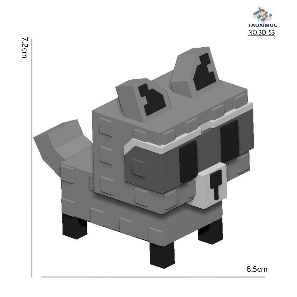 Garden Grow A Game Character Raccoon Fox Bee Chicken Animal Ornament Model Gray Raccoon
Garden Grow A Game Character Raccoon Fox Bee Chicken Animal Ornament Model Gray Raccoon
