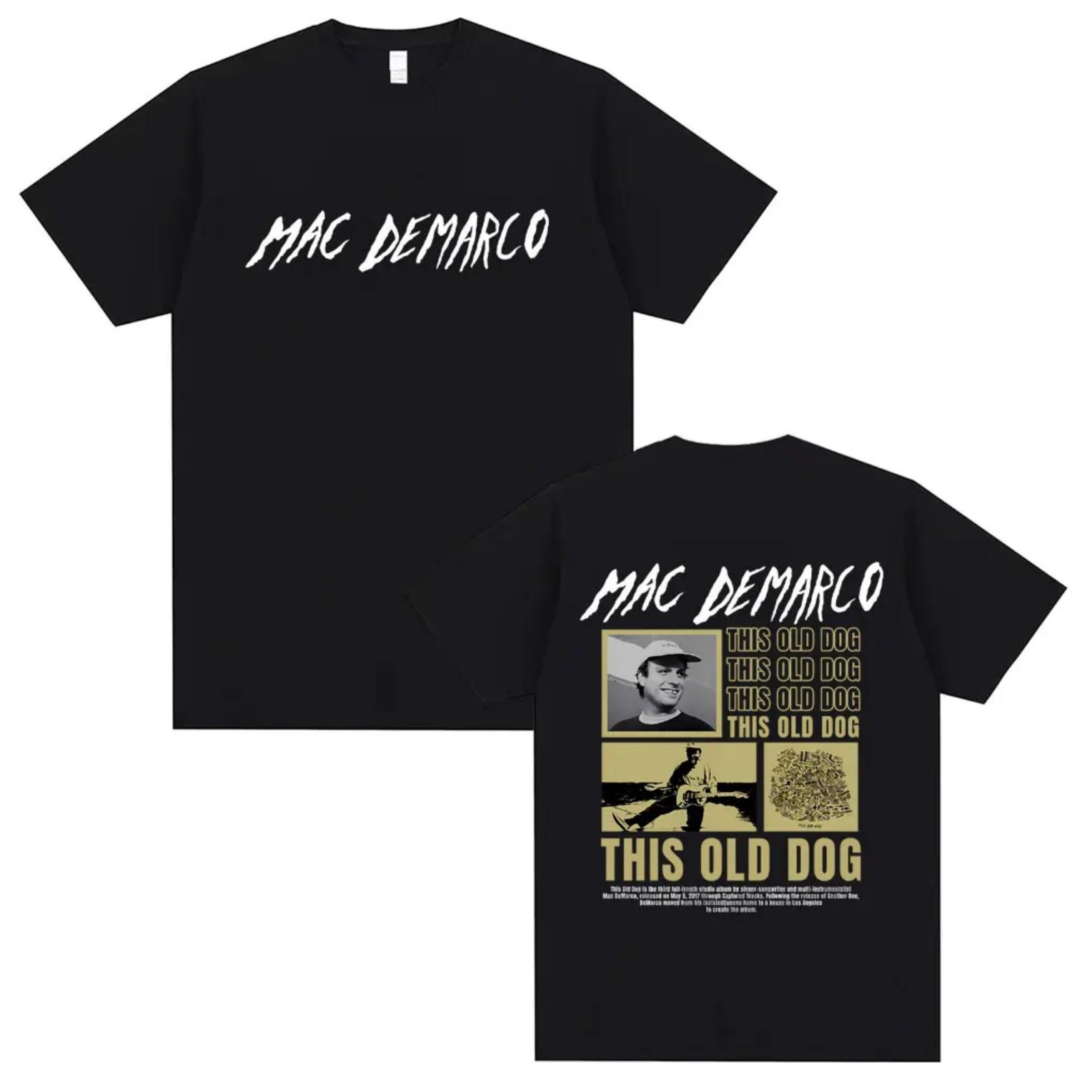 Mac Demarco This Old Dog Album Graphic T-shirt Men Vintage Oversized Tshirts Short Sleeve Men s Fashion Pop Music T-Shirts XXXXXL чорний
Mac Demarco This Old Dog Album Graphic T-shirt Men Vintage Oversized Tshirts Short Sleeve Men s Fashion Pop Music T-Shirts XXXXXL чорний