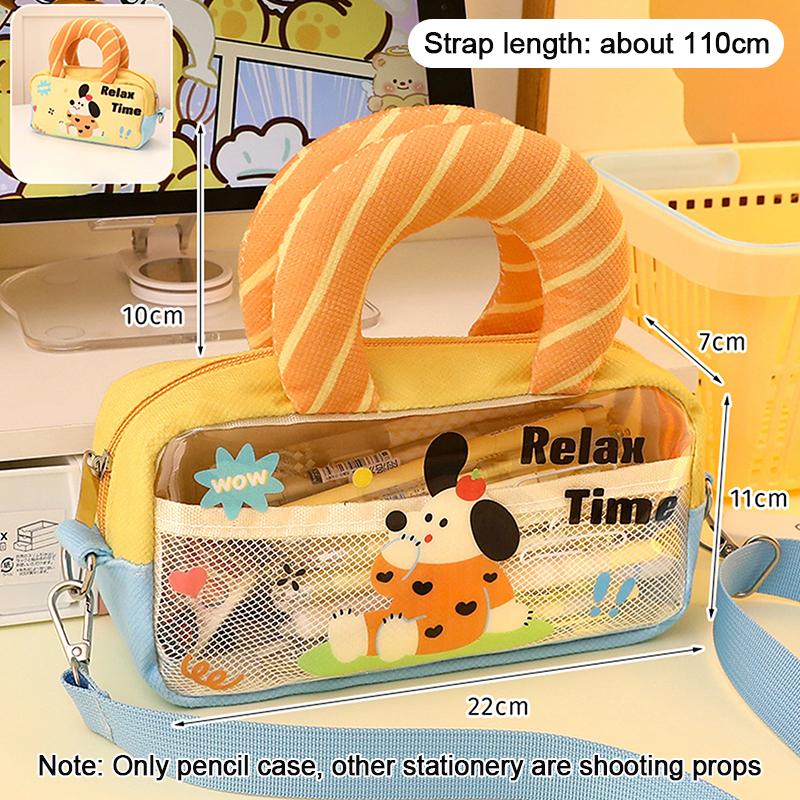 Kawaii Pencil Case Large Capacity Pen Bag With Handle Transparent Stationery Organizer Multifunctional Storage Bag Gifts
Kawaii Pencil Case Large Capacity Pen Bag With Handle Transparent Stationery Organizer Multifunctional Storage Bag Gifts