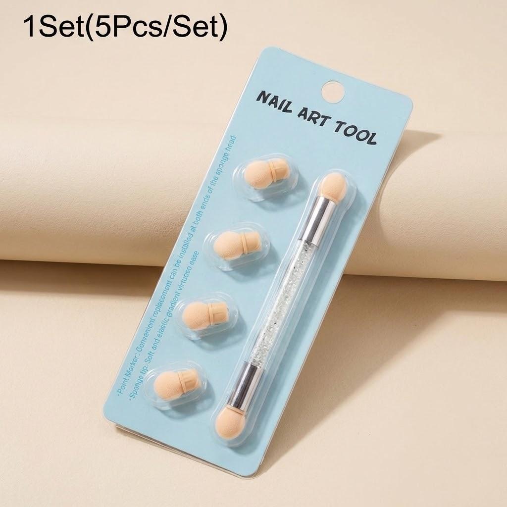 5Pcs Set Gradient Sponges Nail Art Brushes Pen Acrylic Gel Glitter Powder Picking Dotting Tools Manicure Set белый
5Pcs Set Gradient Sponges Nail Art Brushes Pen Acrylic Gel Glitter Powder Picking Dotting Tools Manicure Set белый