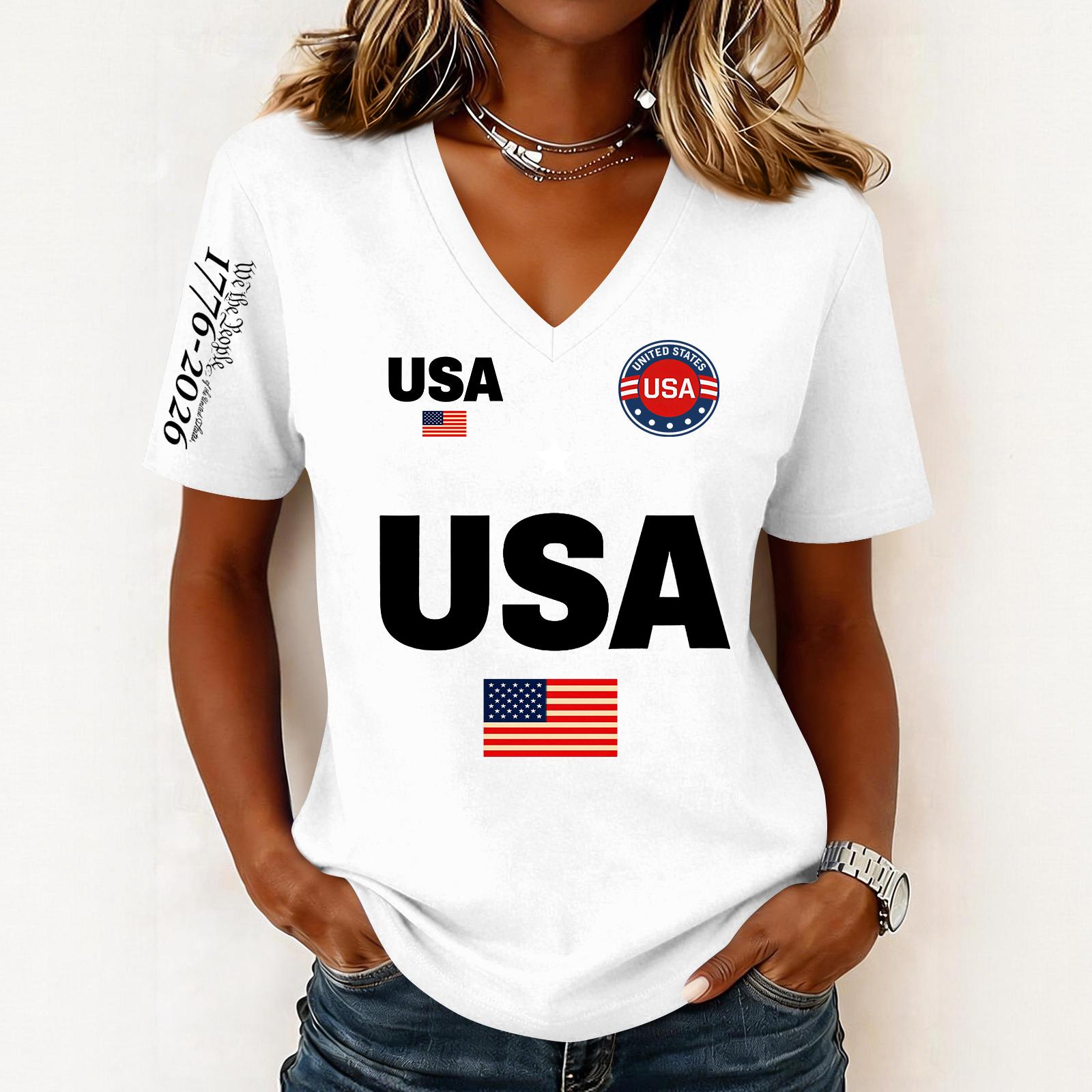 Women s Fashion Casual Short-Sleeve Printed V-Neck Pullover Top XL білий
Women s Fashion Casual Short-Sleeve Printed V-Neck Pullover Top XL білий