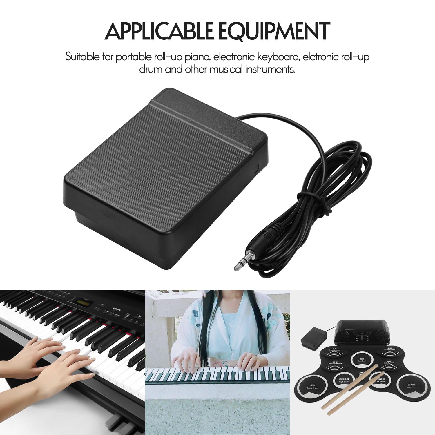 Pedal Silent Musical Instruments Single Pedal for Electronic Keyboard Electronic s Hand Rolled Piano
Pedal Silent Musical Instruments Single Pedal for Electronic Keyboard Electronic s Hand Rolled Piano