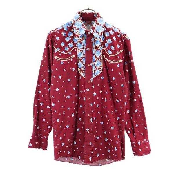 Panhandle Slim 70-е годы Сделано в США Винтажная рубашка в цветочек с длинным рукавом в западном стиле Мужская Б/У
Panhandle Slim 70-е годы Сделано в США Винтажная рубашка в цветочек с длинным рукавом в западном стиле Мужская Б/У