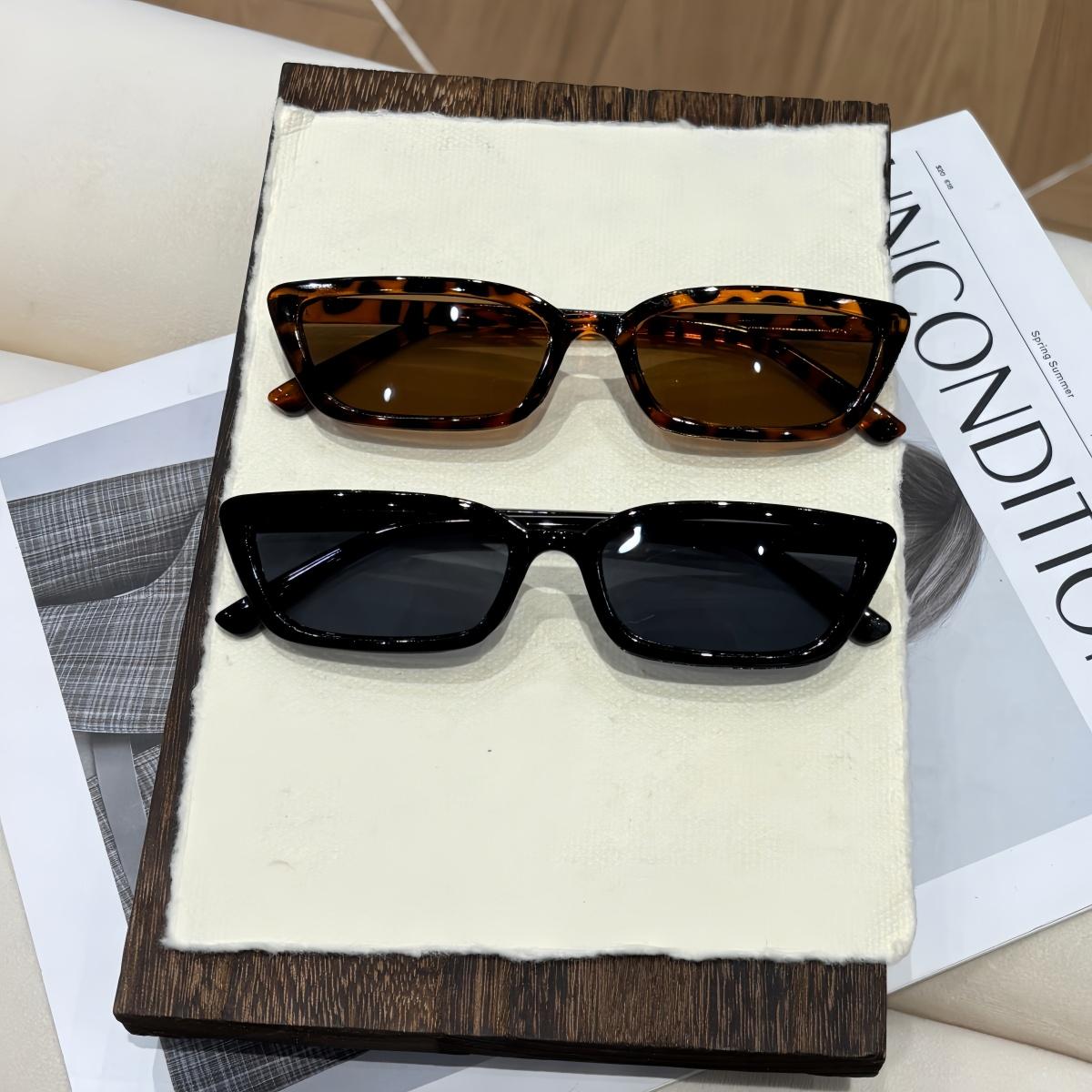 2pcs European and American retro fashion Y2K sunglasses for summer sun shading, sun protection, UV protection, lightweight sungl
2pcs European and American retro fashion Y2K sunglasses for summer sun shading, sun protection, UV protection, lightweight sungl