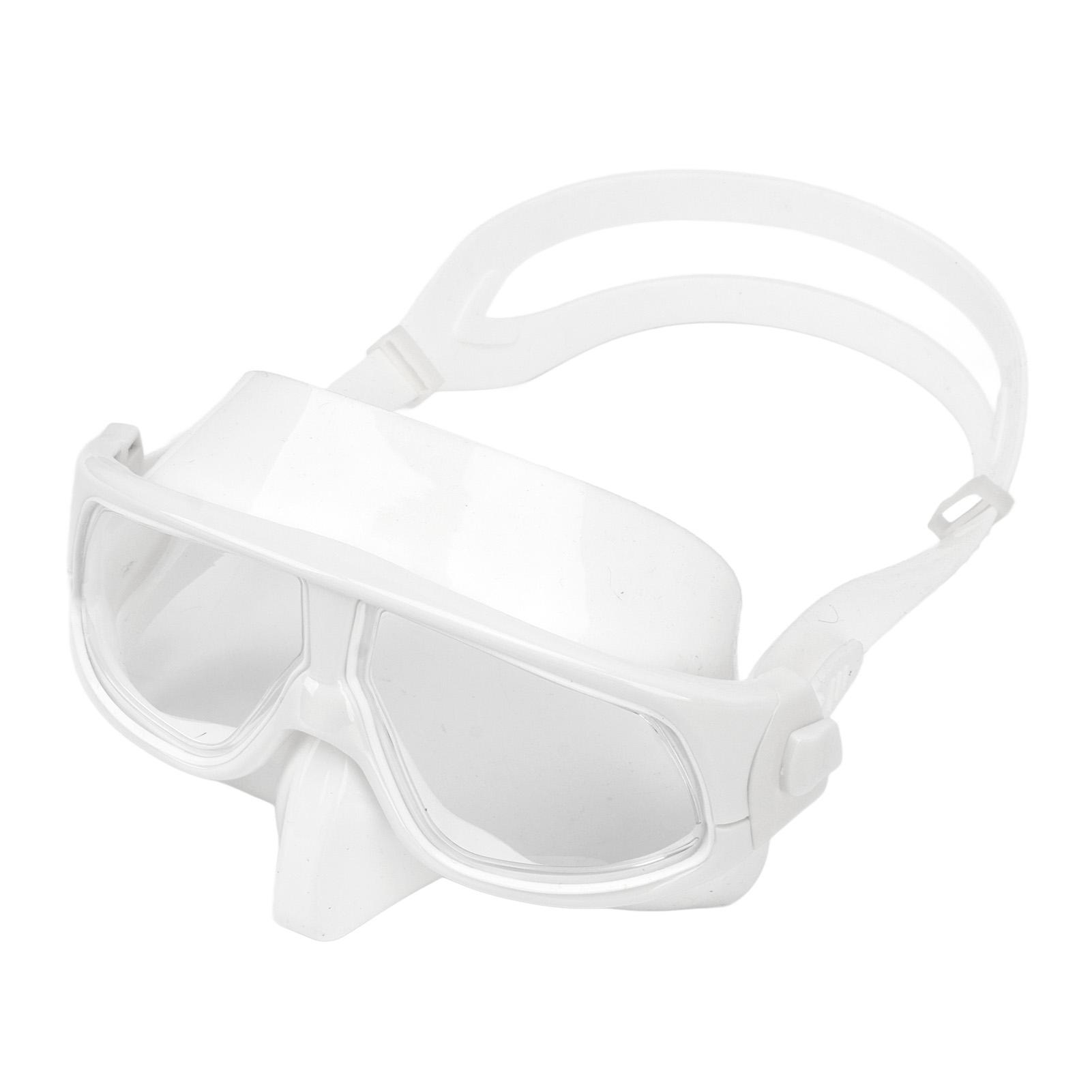 Diving Goggles Dual Use PC Silicone Antifog Waterproof Scuba Diving Mask for Adult Freediving Swim White белый
Diving Goggles Dual Use PC Silicone Antifog Waterproof Scuba Diving Mask for Adult Freediving Swim White белый