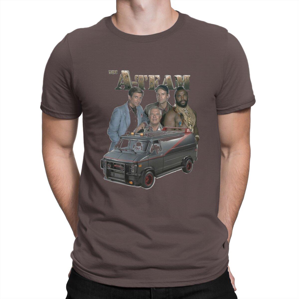 Amazing 80s Adventure Vintage T-Shirt for Men Crew Neck Cotton T Shirts The A-Team Short Sleeve Tee Shirt Summer Clothing M
Amazing 80s Adventure Vintage T-Shirt for Men Crew Neck Cotton T Shirts The A-Team Short Sleeve Tee Shirt Summer Clothing M