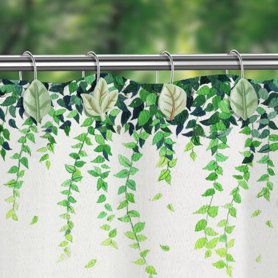12 Pcs Leaf Shower Curtain Hooks Shower Curtain Hangers Heavy Duty Metal Shower Curtain Rings for Bathroom Decoration 12pcs
12 Pcs Leaf Shower Curtain Hooks Shower Curtain Hangers Heavy Duty Metal Shower Curtain Rings for Bathroom Decoration 12pcs