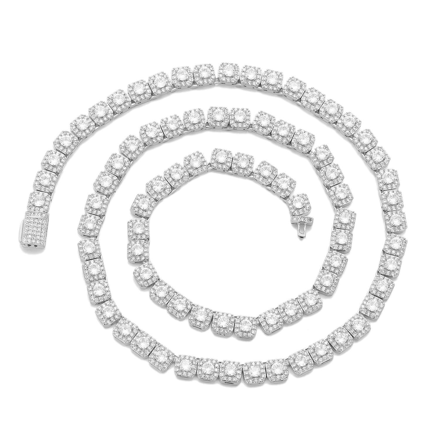 European and American light luxury fashion square zircon rock sugar chain 2026 spring trend hip hop square jewelry accessories Bracelet 7inch (length about 18cm)
European and American light luxury fashion square zircon rock sugar chain 2026 spring trend hip hop square jewelry accessories Bracelet 7inch (length about 18cm)