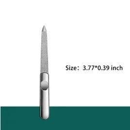1pcs Nail File Stainless Steel Professional Exfoliating Double Sides Sandpaper For Professional Finger Toe Nail Care Tools
1pcs Nail File Stainless Steel Professional Exfoliating Double Sides Sandpaper For Professional Finger Toe Nail Care Tools