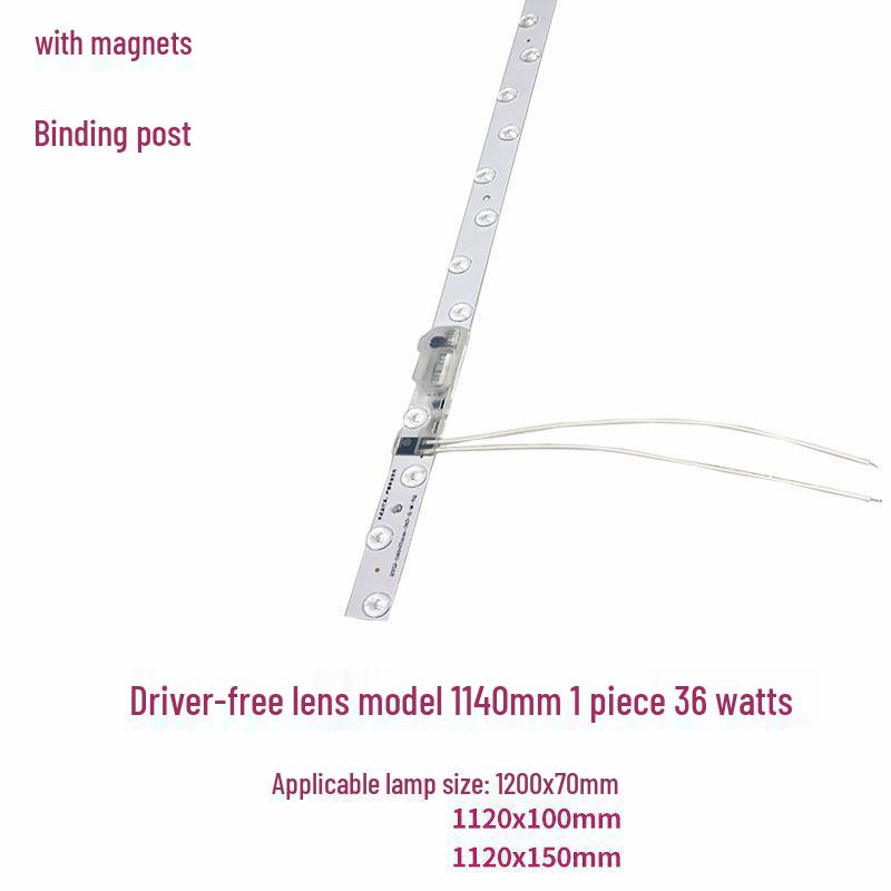 1.2m LED Office Light Strip with Driver-Free Lens and Lamp Beads, 220V - Ideal for Replacement and Modification
1.2m LED Office Light Strip with Driver-Free Lens and Lamp Beads, 220V - Ideal for Replacement and Modification