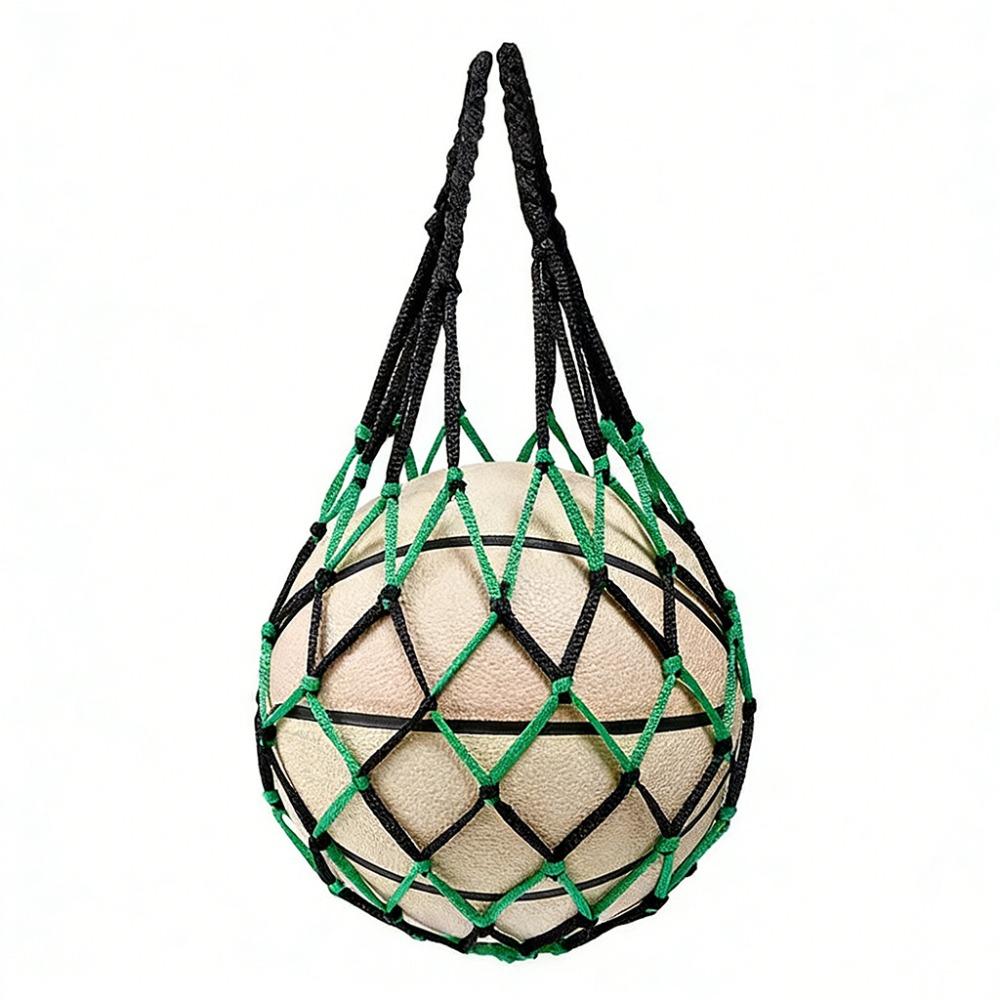Weaving Nylon Net Bag Nylon Mesh Net Bag Sports Portable Equipment Ball Pocket Volleyball Ball зелений/чорний
Weaving Nylon Net Bag Nylon Mesh Net Bag Sports Portable Equipment Ball Pocket Volleyball Ball зелений/чорний