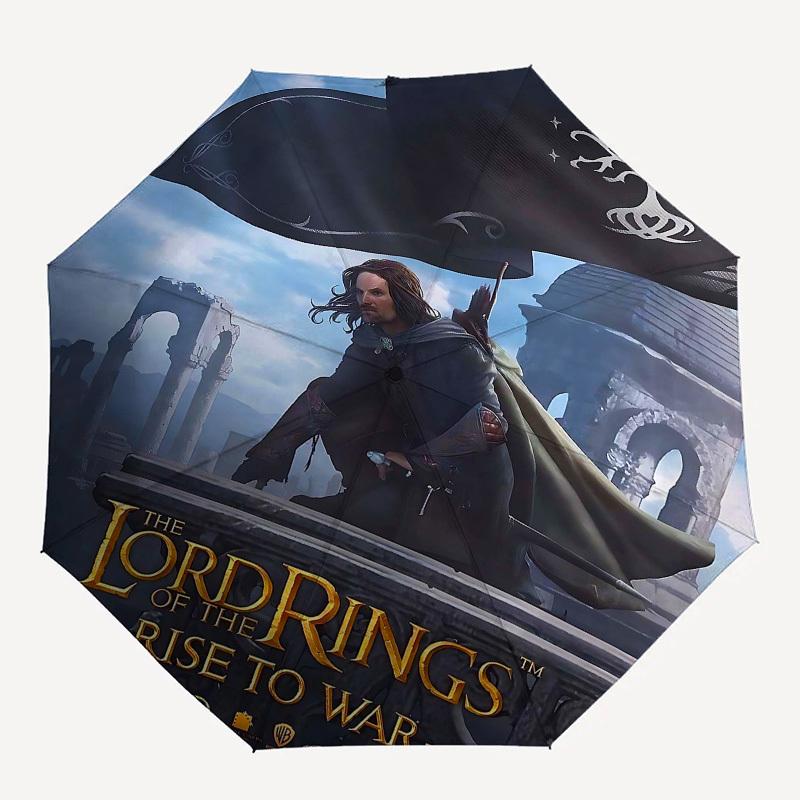 1pc The Lord of the Rings Rise to War Automatic Folding Umbrella - Compact 8-Rib Design, Durable Plastic & Iron1397L
1pc The Lord of the Rings Rise to War Automatic Folding Umbrella - Compact 8-Rib Design, Durable Plastic & Iron1397L