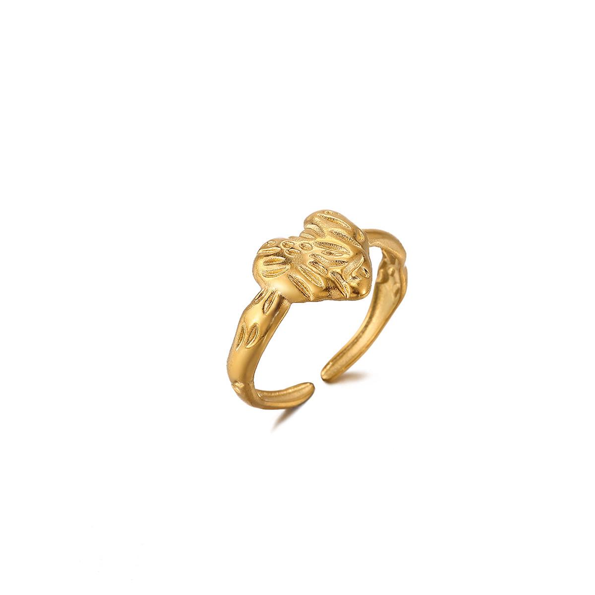 Waterproof Gold Color Anillos For Women Fashion Stainless Steel Geometric Hollow Open Rings Heart Flower Jewelry Christmas Party resizable
Waterproof Gold Color Anillos For Women Fashion Stainless Steel Geometric Hollow Open Rings Heart Flower Jewelry Christmas Party resizable
