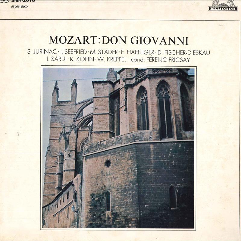 LP Record D FISCHER-DIESKAU(DON GIOVANNI)/K.K - Mozart/Don Giovanni SMH2018 NIPPONGRAMMOPHO Japan Classical Used
LP Record D FISCHER-DIESKAU(DON GIOVANNI)/K.K - Mozart/Don Giovanni SMH2018 NIPPONGRAMMOPHO Japan Classical Used