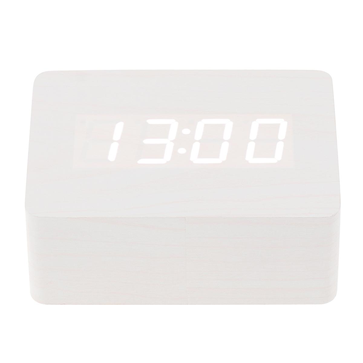 Светодиодный деревянный будильник, голосовое управление, время, дата, температура, цифровые прямоугольные настольные настольные часы белый
Светодиодный деревянный будильник, голосовое управление, время, дата, температура, цифровые прямоугольные настольные настольные часы белый