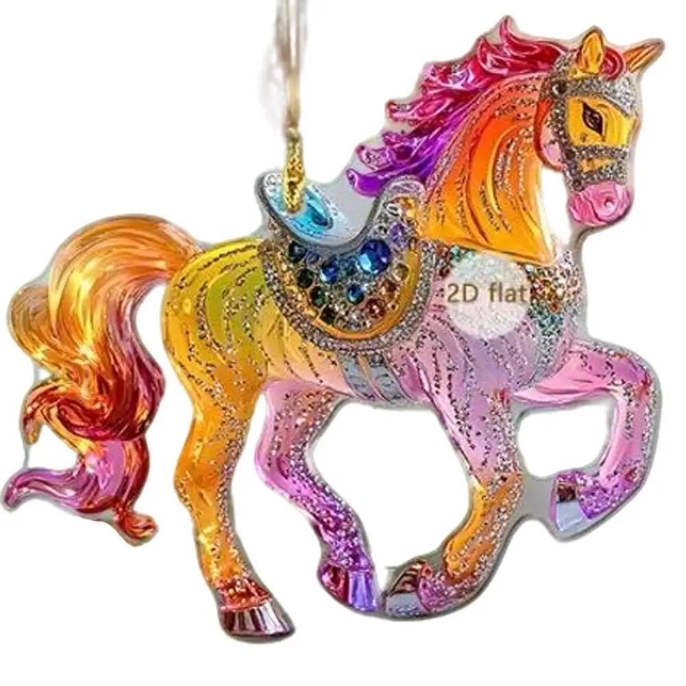 2D Acrylic Horse Car Rearview Mirror Pendant Charm Year New Christmas Party Hanging Tree Decoration Ornament P3A1
2D Acrylic Horse Car Rearview Mirror Pendant Charm Year New Christmas Party Hanging Tree Decoration Ornament P3A1