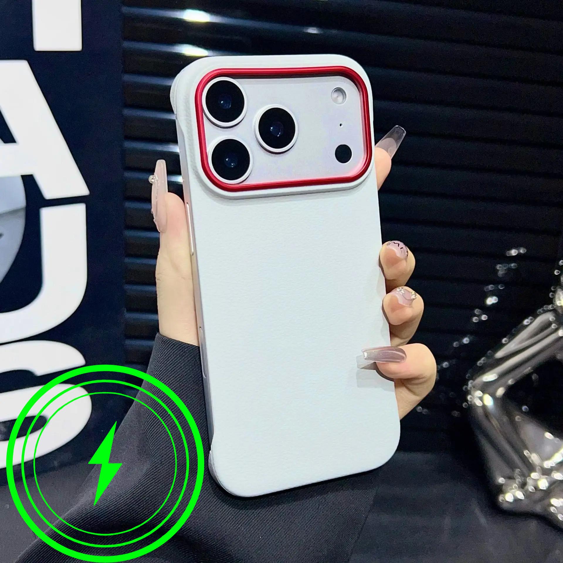 Minimalist Magnetic Matte Solid Color PU Leather Phone Case for IPhone 17 Pro Max Anti-Drop Ultra Thin Frameless Protector Cover iPhone17 Pro Max
Minimalist Magnetic Matte Solid Color PU Leather Phone Case for IPhone 17 Pro Max Anti-Drop Ultra Thin Frameless Protector Cover iPhone17 Pro Max