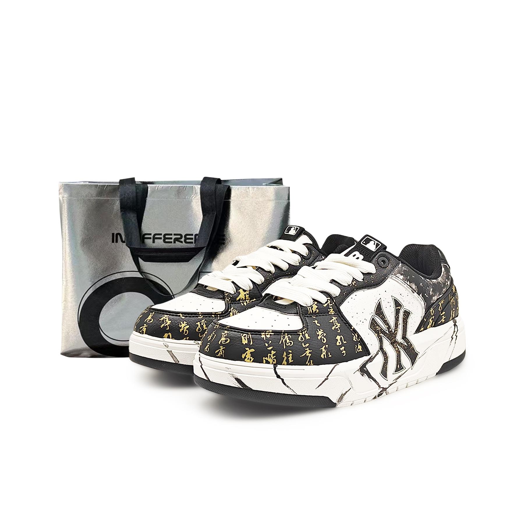 MLB Chunky Liner Abrasion Resistant Low top Skateboard Shoes Unisex Black Gold 3ASXCA12N-50WHS(Team131-1 S) 42
MLB Chunky Liner Abrasion Resistant Low top Skateboard Shoes Unisex Black Gold 3ASXCA12N-50WHS(Team131-1 S) 42