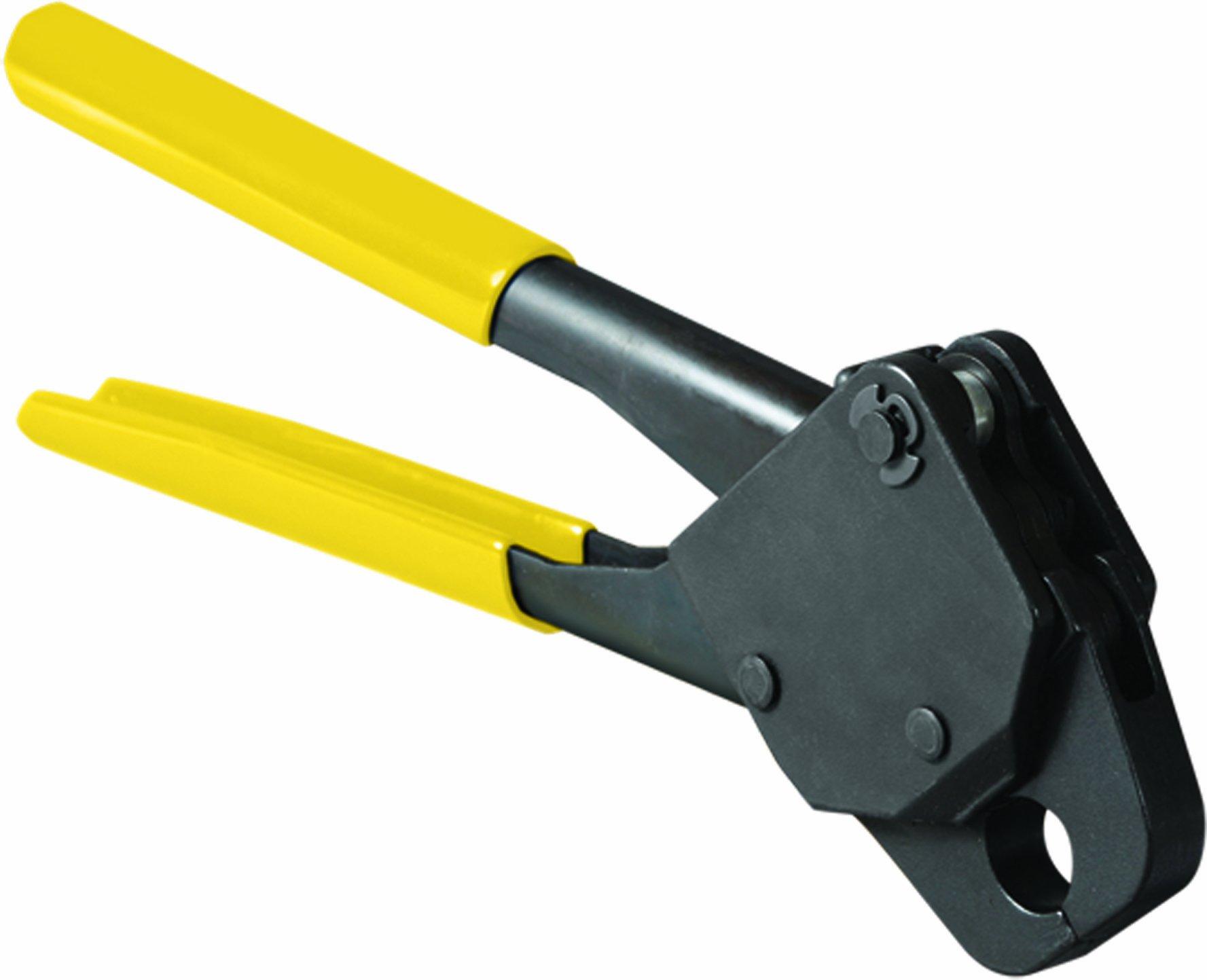 Viega 41723 PureFlow 1/2-Inch Zero Lead Compact Angled PEX Crimp Hand Tool with Yellow Handle
Viega 41723 PureFlow 1/2-Inch Zero Lead Compact Angled PEX Crimp Hand Tool with Yellow Handle