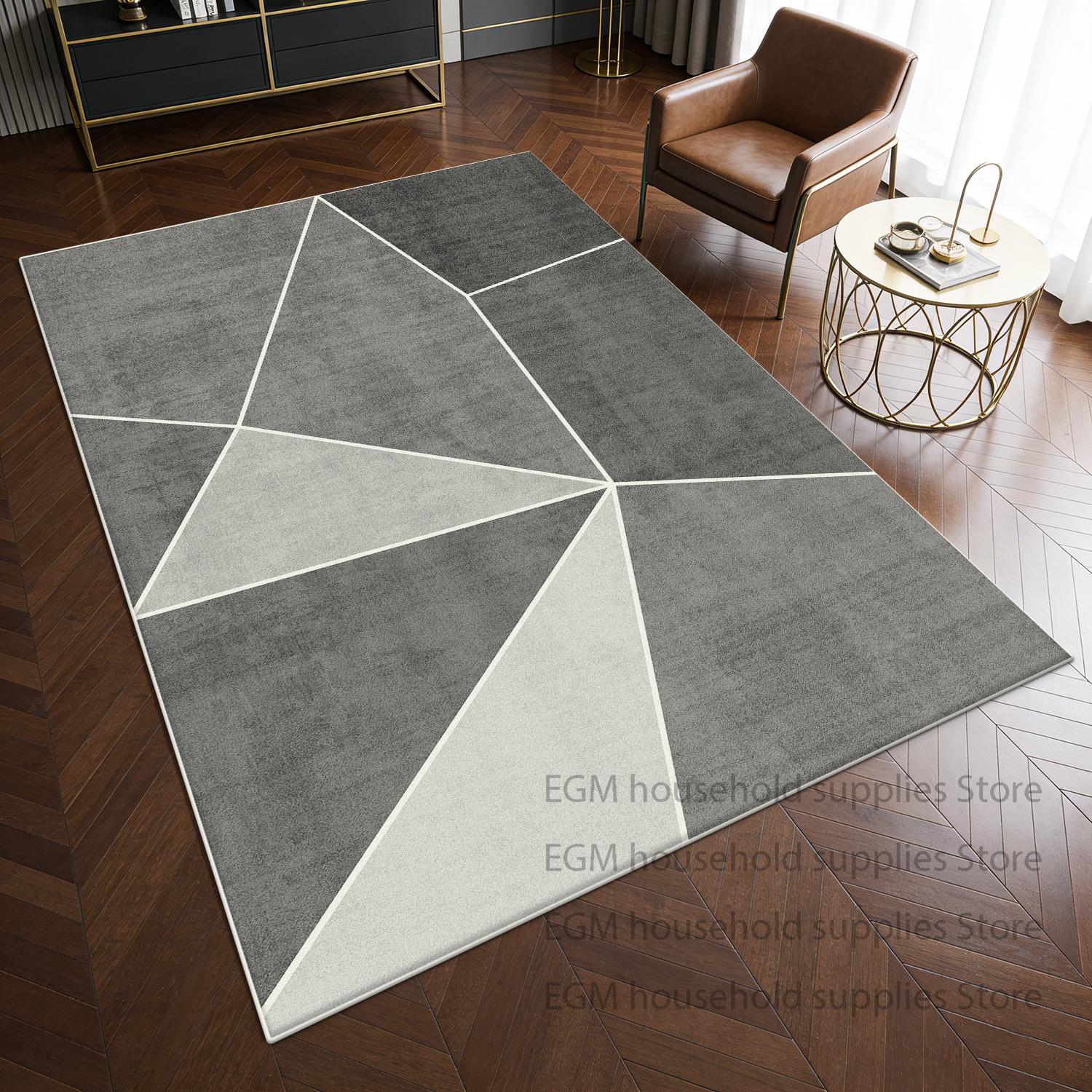 Modern Simple Carpet Living Room Decoration Coffee Table Cloakroom Soft Rugs Anti-Slip Bedroom Bedside Study Floor Mat Washable 60x90cm
Modern Simple Carpet Living Room Decoration Coffee Table Cloakroom Soft Rugs Anti-Slip Bedroom Bedside Study Floor Mat Washable 60x90cm